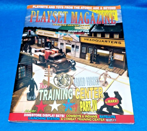 Playset Magazine #132 Marx Armed Forces Part IV + Dimestore sets + more