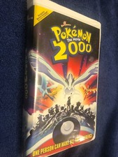 Pokémon the Movie 2000 (VHS, 2000, Clamshell)