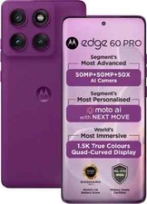 MOTOROLA Edge 60 Pro 5G-Factory Unlocked Dual SIM-12GB 256GB-Sparkling Grape