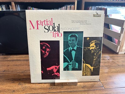 The Martial Solal Trio    In Concert 1963 Liberty LRP-3335 LP/EX+ Sleeve/VG++