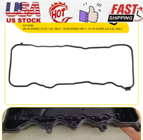 12341-Rna-A01 Valve Gasket Cover Set Fit Civic Honda Acura Hr-V Ilx Usa Rubber