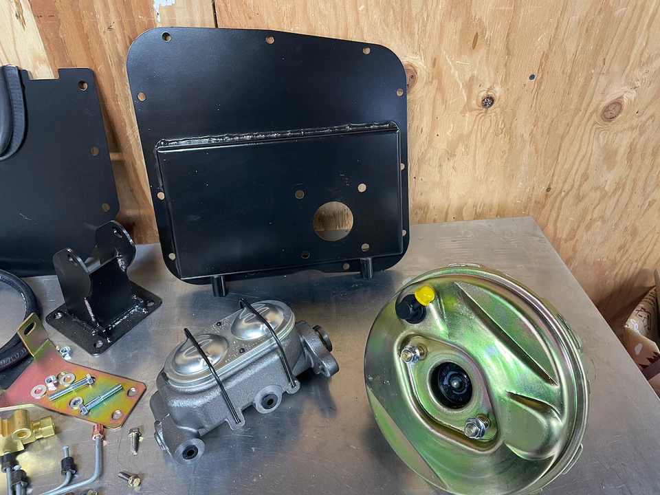 Buick 1954 Power Brake Booster Kit Master Cylinder Roadmaster Super G9 Foto 3 de 4