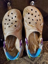  MISSING CHARMS Cinnamon Toast Crunch Crocs Mens Size 10