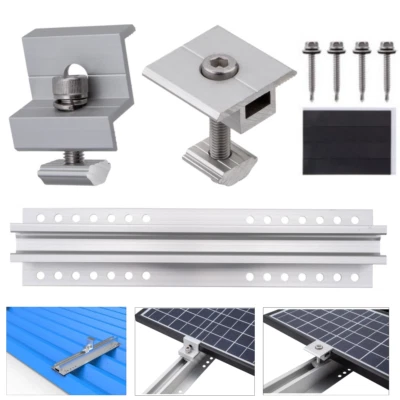 CICMOD PV Montage Set Solarmodule Trapezblechdach Befestigung Solarpanel Halterung DE