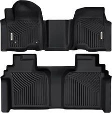 OEDRO Floor Mats for 2020-2025 Silverado / Sierra 1500 2500HD 3500HD Full Set