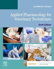 Applied Pharmacology for Veterinary Technicians - Paperback - GOOD