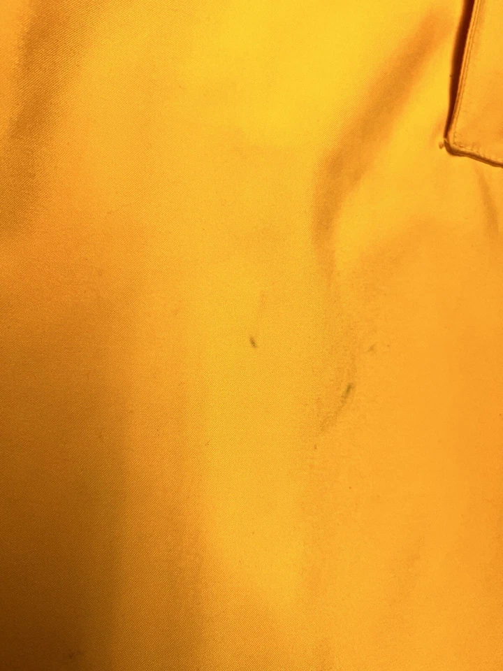 Callaway Golf 1/2 Cremallera Hombre Grande Deportivo Prendas Exteriores Chaqueta Amarillo Cepillado Microfi Foto 2 de 4