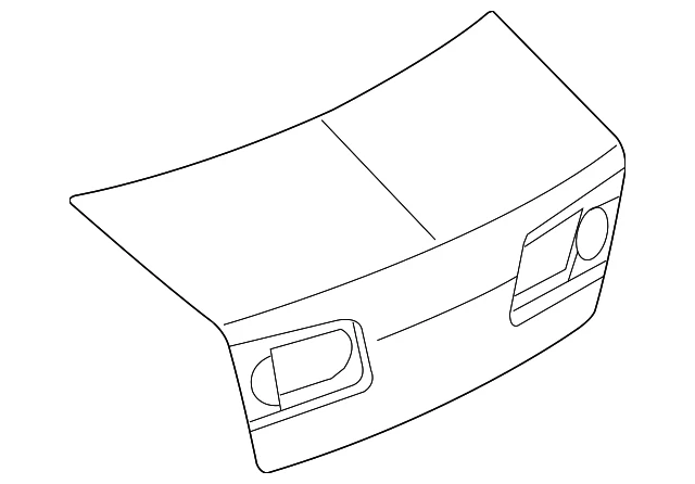 Compartimento de equipaje con tapa de maletero Lincoln MKZ 2010-2012 9H6Z-5440110-B genuino Foto 3 de 4