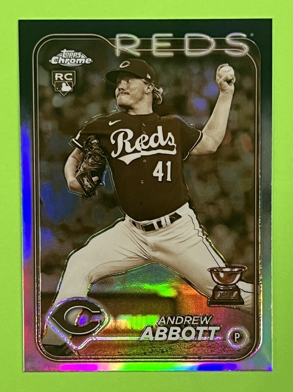2024 Topps Chrome Sepia Refractors #154 Andrew Abbott