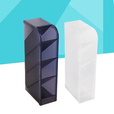  2 Pcs Pen Holder Desk Holders Desktop Pencil Cup Stationery Container Pot