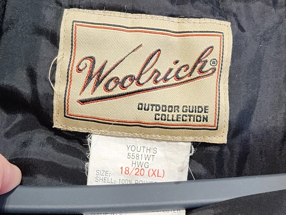 Woolrich Youth XL Realtree Hardwoods Camo Insulated Hunting Jacket - Image 2 of 4