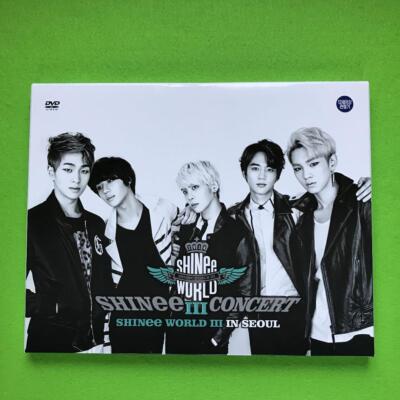 SHINee WORLD Ⅲ　DVD SHINee THE 3rd CONCERT WORLD Ⅲ ln SEOUL DVD Photobook | eBay