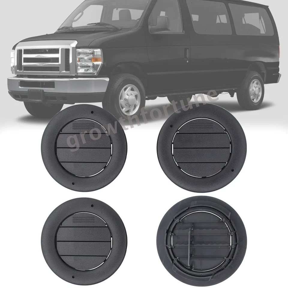 4x Techo trasero ventilación aire acondicionado 9C2Z-19893-AD para Ford E-350 Super Duty 2009-17 Foto 3 de 4