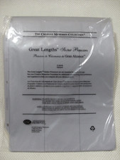 Creative Memories Great Lengths Sticker Protectors 6 pack not for photos - NEW