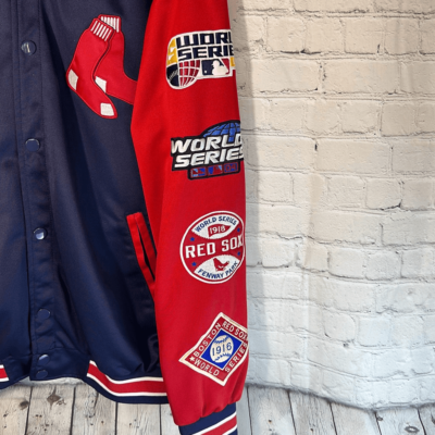 Boston Red Sox Mens MLB 7 Time World Series Champions Jacket size