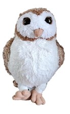 TY Beanie Baby Soren The Owl Retired 6 Inches Brown Cream Stuffed Animal Plush 