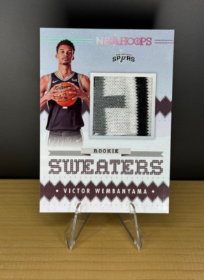 Victor Wembanyama 2023-24 NBA Hoops Winter Rookie Sweaters RC #RSW 