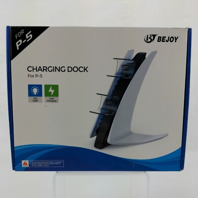Bejoy P-5 Charging Dock White LED Light Fast Charge Dual Stand
