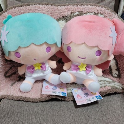ぬいぐるみ Sanrio Little Twin Stars Plush Elephant Plush Toy Set Little Twin Stars (Illustration Design)