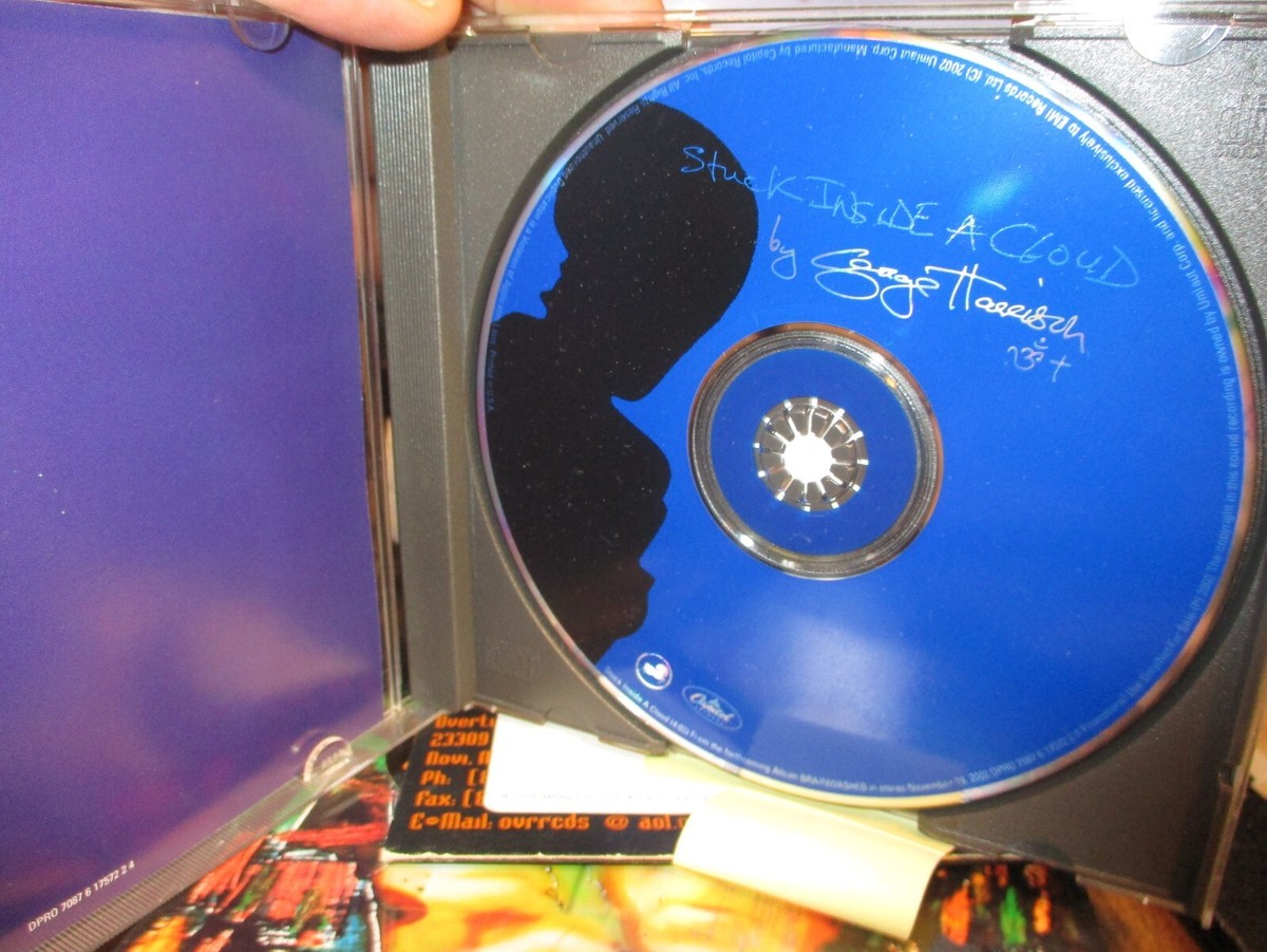2002 GEORGE HARRISON Stuck Inside A Cloud 1Trk US Promo CD DPRO