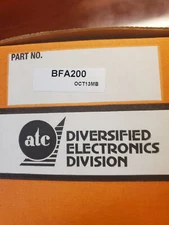 BFA200 ATC DIVERSIFIED ELECTRONICS FUSE STATUS INDICATOR BFA-200