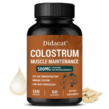 Bovine Colostrum - Balances Muscle Strength Function and Joint Health
