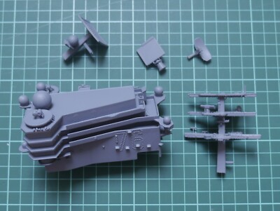 GAGA 1/350 bridge of USS CVN-76 Ronald Reagan Nimitz class aircraft carrier-