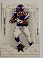 2008 Leaf Rookies & Stars #55 Adrian Peterson Minnesota Vikings