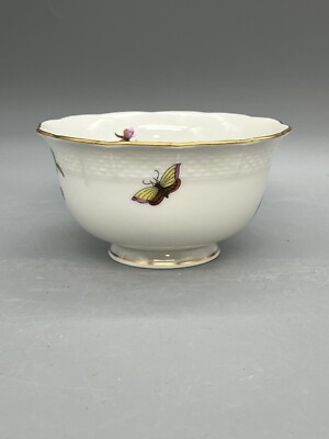 Herend Porcelain ROTHSCHILD BIRD 684 RO Open Sugar Bowl Hungarian