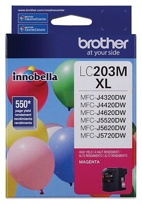 GENUINE Brother LC203 XL Magenta Ink for MFC-J4320DW MFC-J4420DW MFC-J4620DW