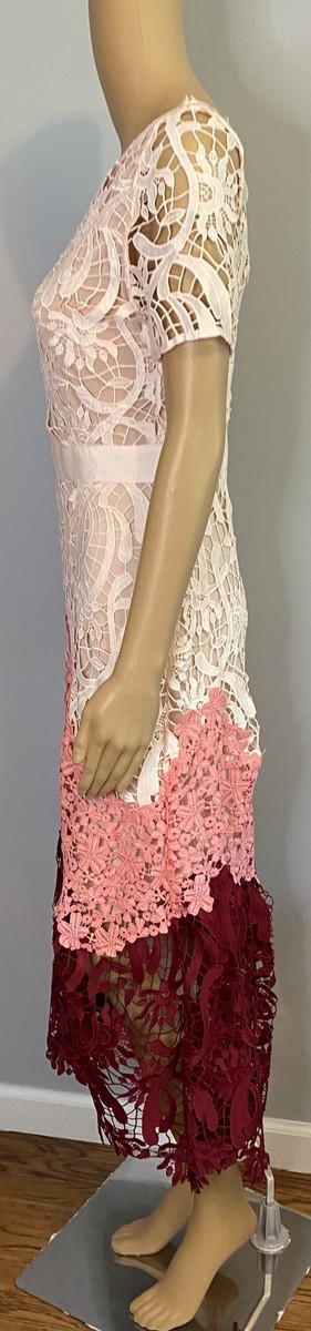 white babydoll lace dress Janie String Tie Detail Ruffle Hem Babydoll Dress White main image 0