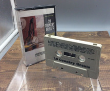 20 Country Greats  Various Artists Cassette 1976 Compilation