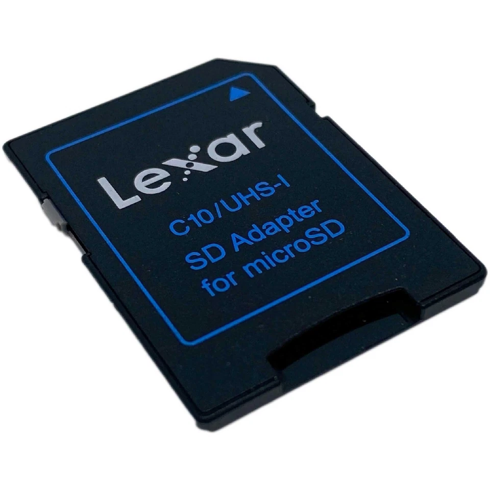 Lexar Micro SD Memory Card Adapter – C10 UHS-I for SDHC & SDXC - Image 2 of 4