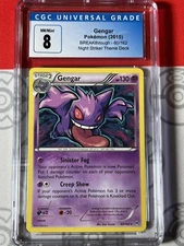 CGC Gengar 60/162 - Non-Holo Night Striker Theme Deck Exclusive NM-Mint Pokemon