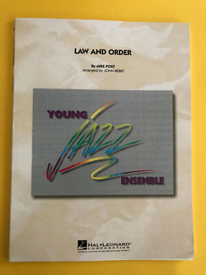 Law and Order, Mike Post, arr. John Berry, Big Band Arrangement
