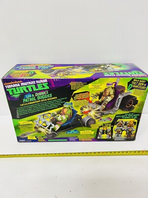 TURTLES LEO & DONNIE S PATROL BUGGIES NICKELODEON PLAYMATES NEU!!