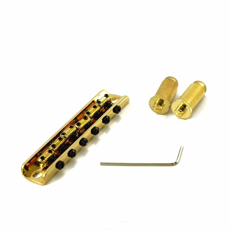 ギター Bigsby B5 Bridge plate & Saddle Amazon.com: MENSANL Chrome B5 Guitar Vibrato Tailpiece Tremolo and