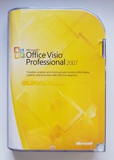 Microsoft Office Visio Professional 2007 32 bit CD tedesco versione completa D87-02785
