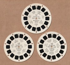 Set of three vintage View-Master reels The Christmas Story 1948