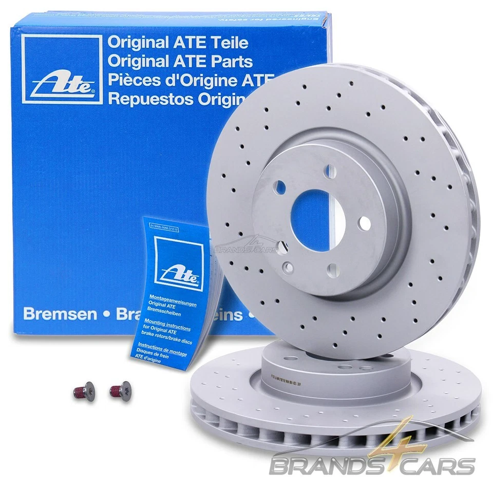 ATE BREMSSCHEIBEN+CERAMIC BELÄGE VORNE FÜR MERCEDES E-KLASSE W212 S212 A207 C207 - Bild 2 von 4