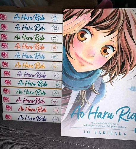 Ao Haru Ride Io Sakisaka Manga Volume 1-13 English Version Comic