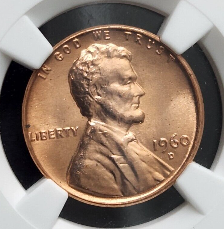 1960 D Large Date Penny MS 66 RD NGC #233 | eBay