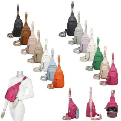 CROSS BODY BAG SLING TASCHE Rucksack Schultertasche BRUSTTASCHE UMHÄNGETASCHE