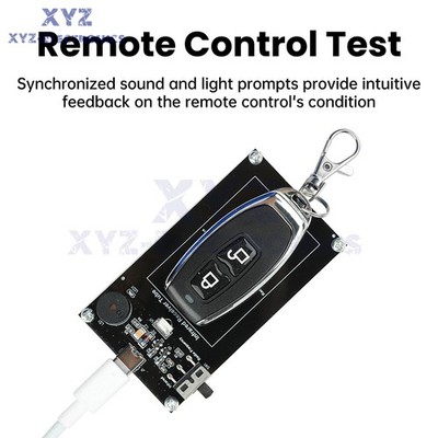 DC 5V Infrared / RF Wireless Remote Control Detection Testing Module Type C