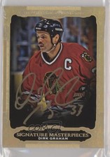 2020 Upper Deck Ultimate Collection Signature Masterpieces Dirk Graham Auto 04f2