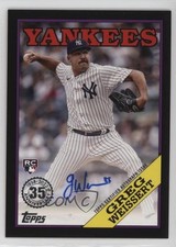 2023 Series 2 1988 Topps Baseball Black 123/199 Greg Weissert #88BA-GW Auto 10pz