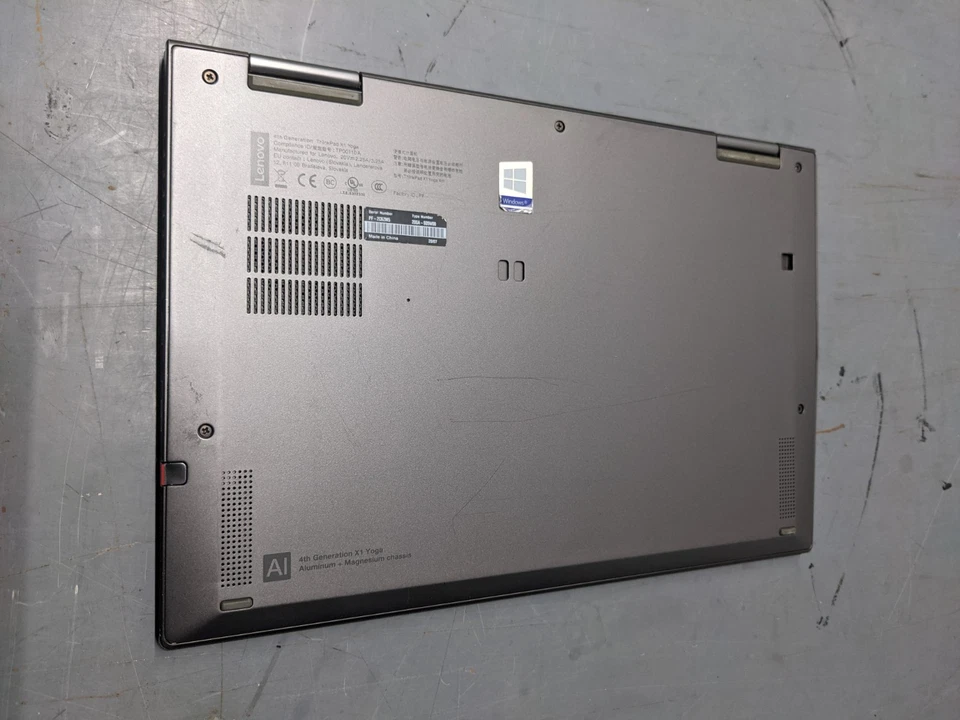 联想 ThinkPad X1 Yoga Gen 4 14 4K 触摸 i7-10510U 阅读!!! — 第 3/4 张图片