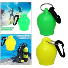 Regulator Mouthpiece Cover Underwater Holder with Clip for Attaching pouch Or