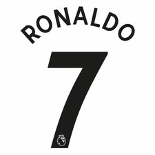 Manchester United 2022/23 Away Ronaldo 7 YOUTH Jersey Name Set Navy