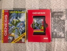 Vectorman Mega Hit Series Sega Genesis CIB Complete w/ Manual